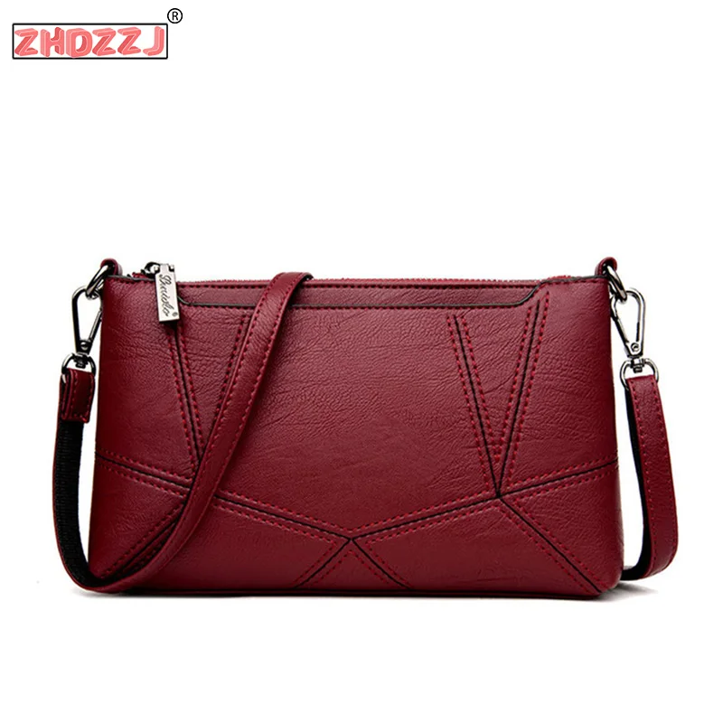 Модные женские повседневные Клатчи из искусственной кожи маленький клатч 2019