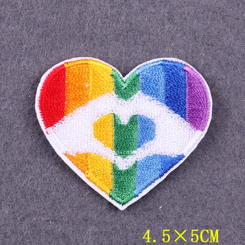 Нашивки Love is ЛГБТ-патчи для геев гордости патчи одежды наклейки радужные нашивки