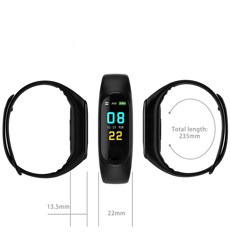 BINSSAW Smart Watch Heart Rate Monitor Blood Pressure Fitness Tracker Men Women Sport Clock For IOS Android | Электроника