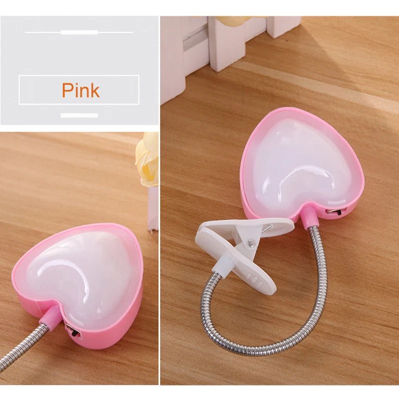 

Mini Clip LED Book Light Clip Light Reading Lamp for Reading in Bed at Night for Bookworms Kids Travel TY53