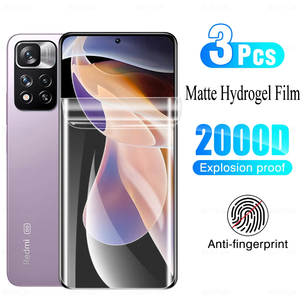 3 шт. для Xiaomi Redmi Note 11 11t Pro Plus 11Pro note11 Защитная пленка экрана не стекло poco m4 x4 x 4
