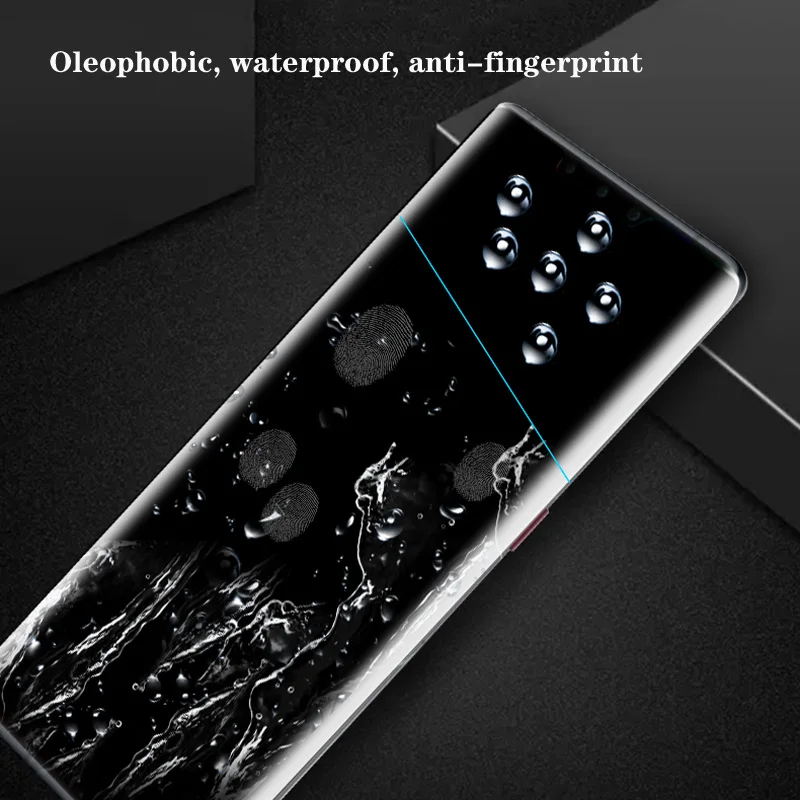 

UV Liquid Full Glue Tempered Glass For Huawei P40 P30 P20 Mate 30 20 Pro lite For Huawei Honor 30 P40 Pro Plus screen protector