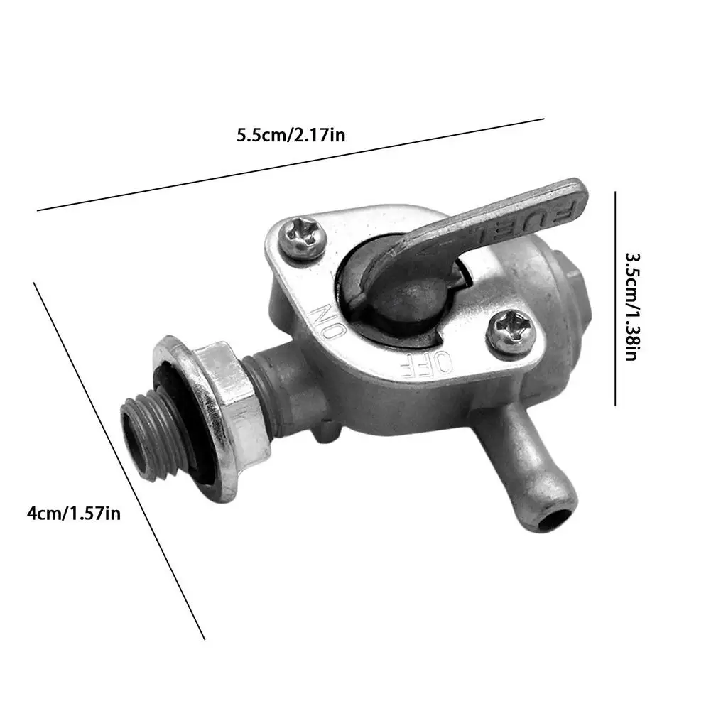 

Gasoline Shut Off Valve Metal Fuel Switch For Motorcycle Scooter SUV Gas Faucet For Gasoline Generator Engine Oil Tank