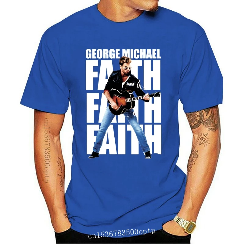 

Новинка, Мужская футболка, Джордж Майкл, замечательные черные топы, футболка, новинка, футболка для женщин