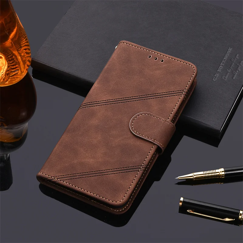 Wallet Flip Case Cover For Lenovo K13 K12 A5 K5 Plus S5 K520 K6 K9 K10 Note Z5s K5s Z6 Pro Play Lite Vibe S1 C2 P1m P2 S660 P70