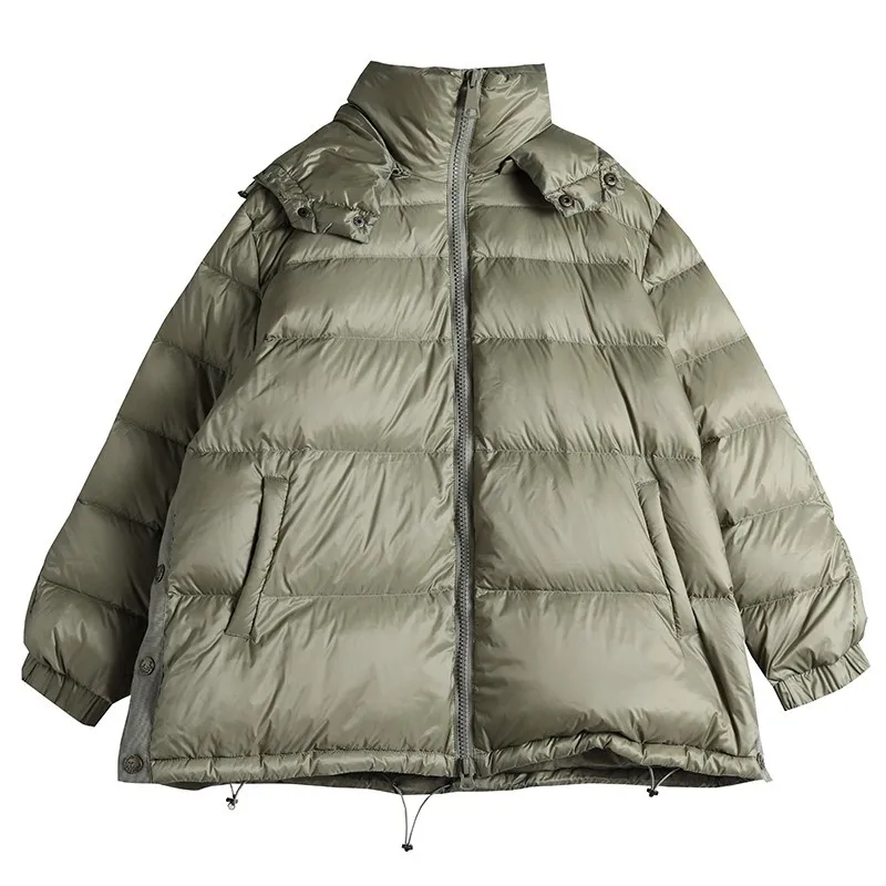 Зимнее пуховое пальто для женщин свободные теплые куртки 2019 Новые Топы с