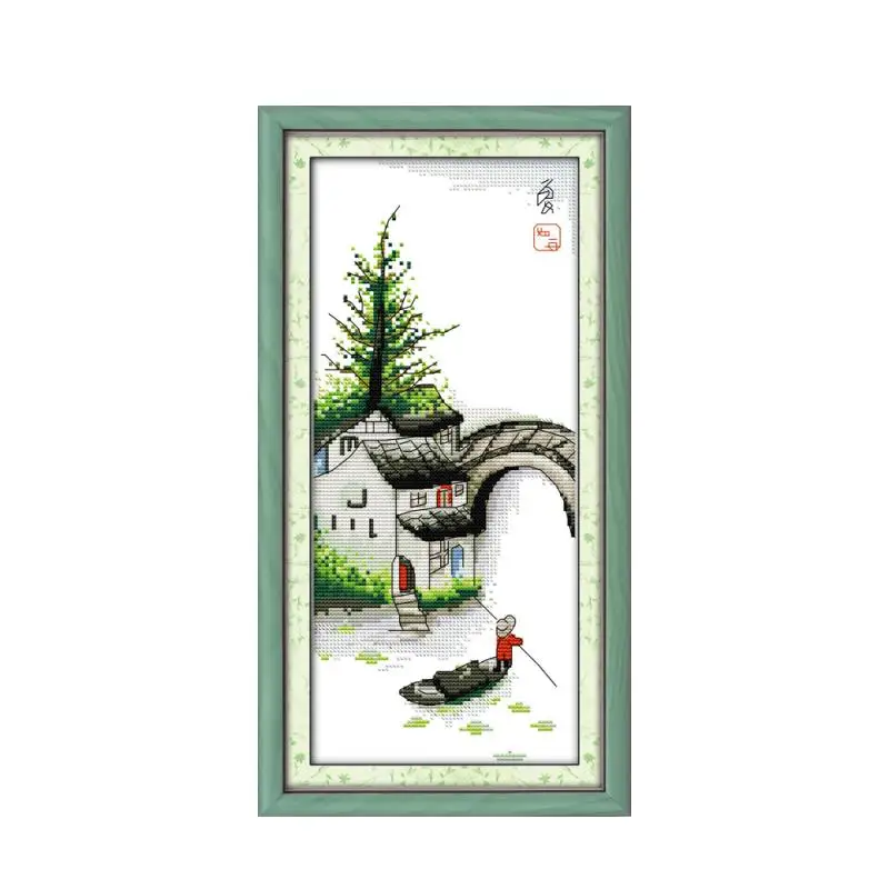 Joy Sunday Landscape Pictures набор хлопковых нитей для вышивки крестом Набор рукоделия