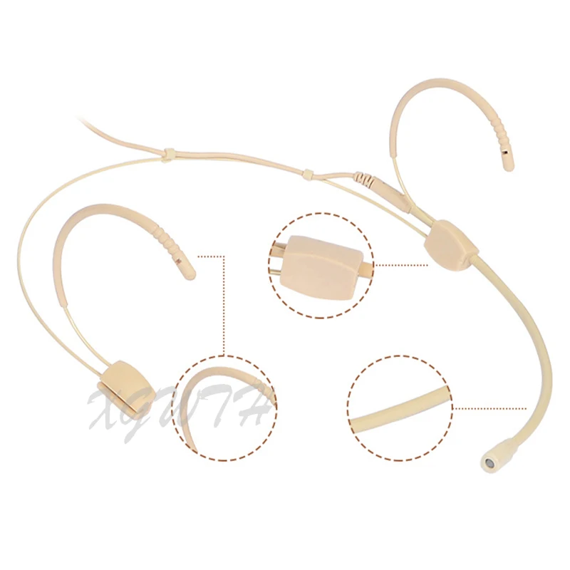 Головная гарнитура, конденсаторный микрофон, микрофон для Shure, Audio-Technica, Sennheiser, MiPro, беспроводной микрофон для караоке