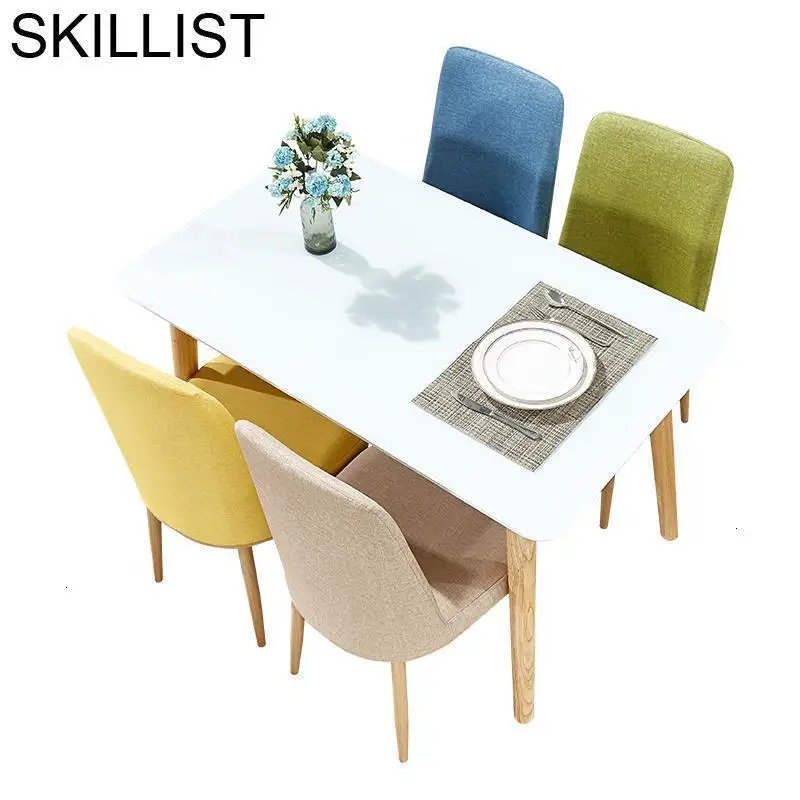 Salle A Manger imperne Pliante Esstisch Sala Redonda Dinning Meja Makan Set Comedor De Jantar Bureau Mesa обеденный стол| |