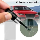 Набор инструментов для ремонта автомобильных стекол, жидкость для удаления царапин и трещин