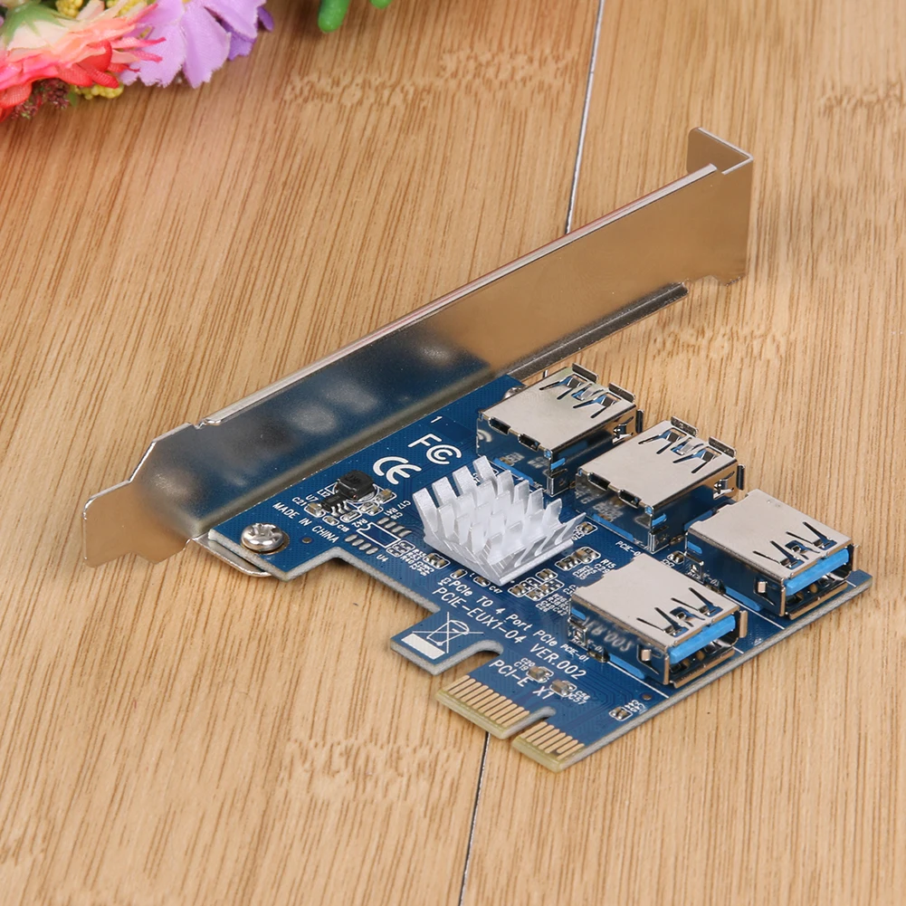 

Адаптер для майнинга, переходник с 1 на 4 слота USB 2021