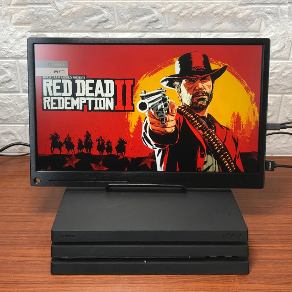 17 3 дюйма Высокое разрешение 4K монитор с HDR для компьютера телефона NUC Расширение