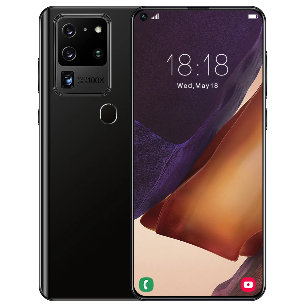 

Galxy S21 Ultra 7.2inch 12GB 512GB 24MP+48MP Android 10 5800mAh Really Global desbloqueado Telephone 5G Cellphones Smartphones