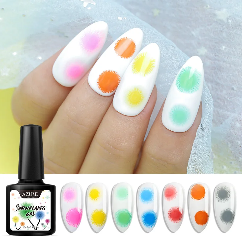 Modelones Blossom УФ-гель для ногтей замачиваемый Цветущий гель с цветами лак DIY Дизайн