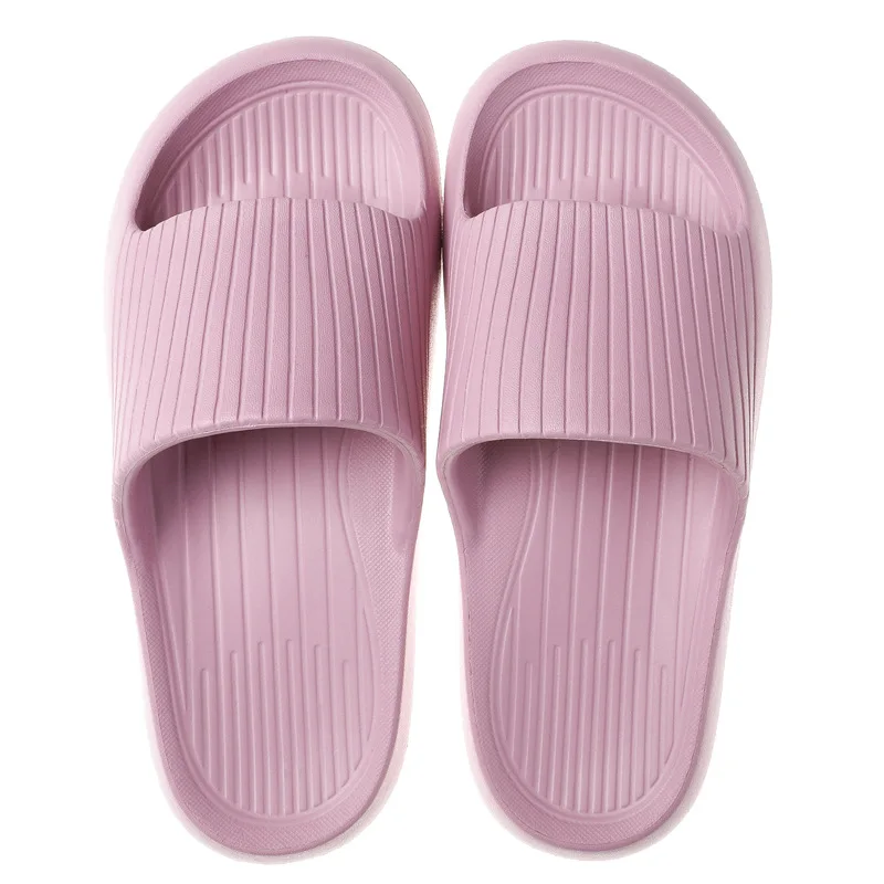 New Style Bathroom Slippers Men's Summer Indoor Bathroom Bath Home Soft Bottom Mute Home Sandals and Slippers Women Home