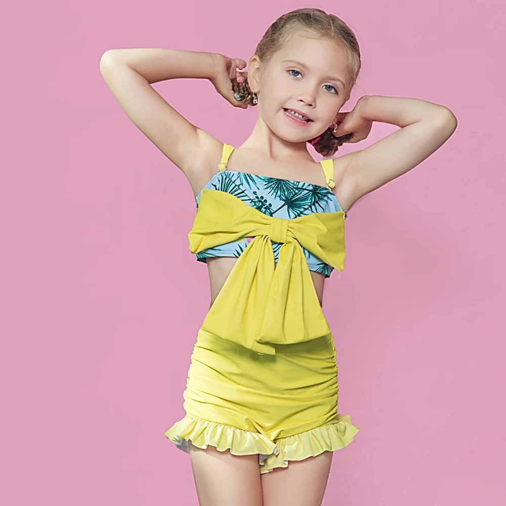 Женский купальник бикини купальный костюм из трех предметов с длинными рукавами