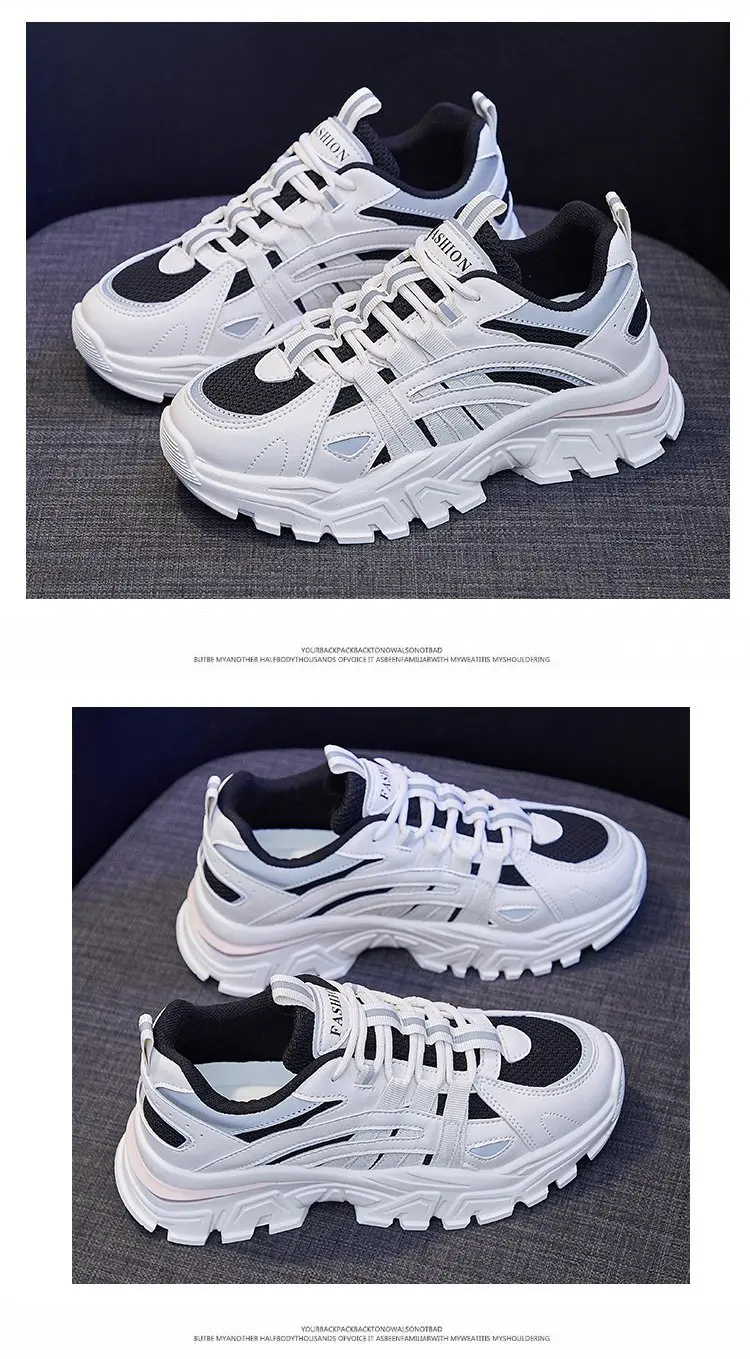 

Sneakers Women 2020 New Chunky Sneakers for Vulcanize Shoes Casual Fashion Dad Shoes Platform Sneakers Femme Shoes Woman