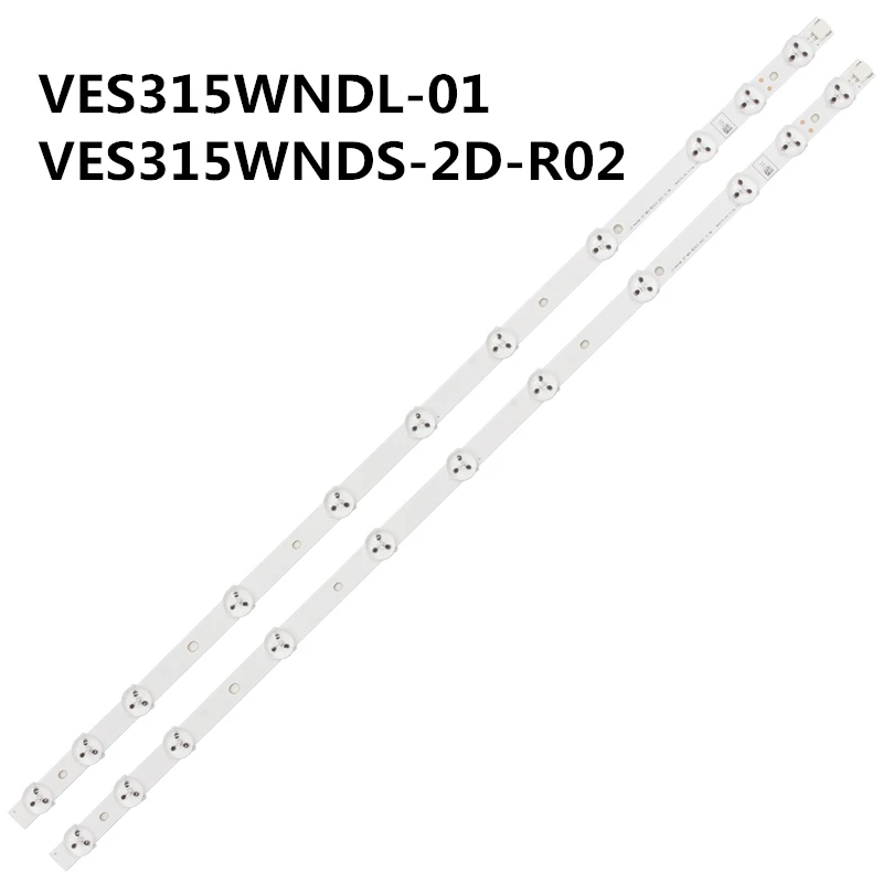 2PCS/ 11LEDs 575mm LED backlight for LG Innotek 32" NDV 32D1334DB LC32LD145K VES315WNDL-01 VES315WNDS-2D-R02 32 HA5000 VESTEL |