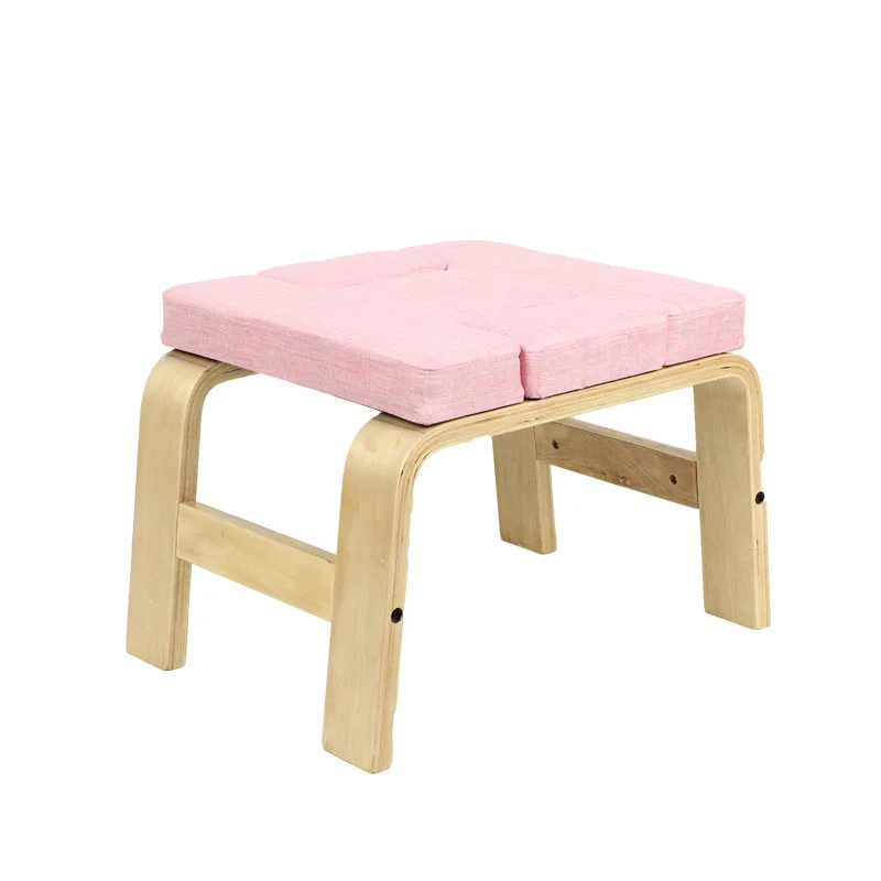 Деревянная инвертированная скамья для йоги помощь при тренировке