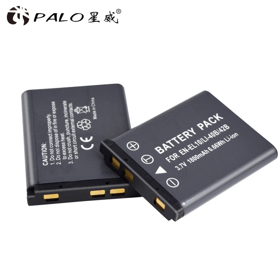 Новинка 1 шт. камера EL10 40B батарея 3,7 V 1800mah литий-ионная аккумуляторная батарея для OLYMPUS U700 U710 FE230 FE340 FE290 FE360