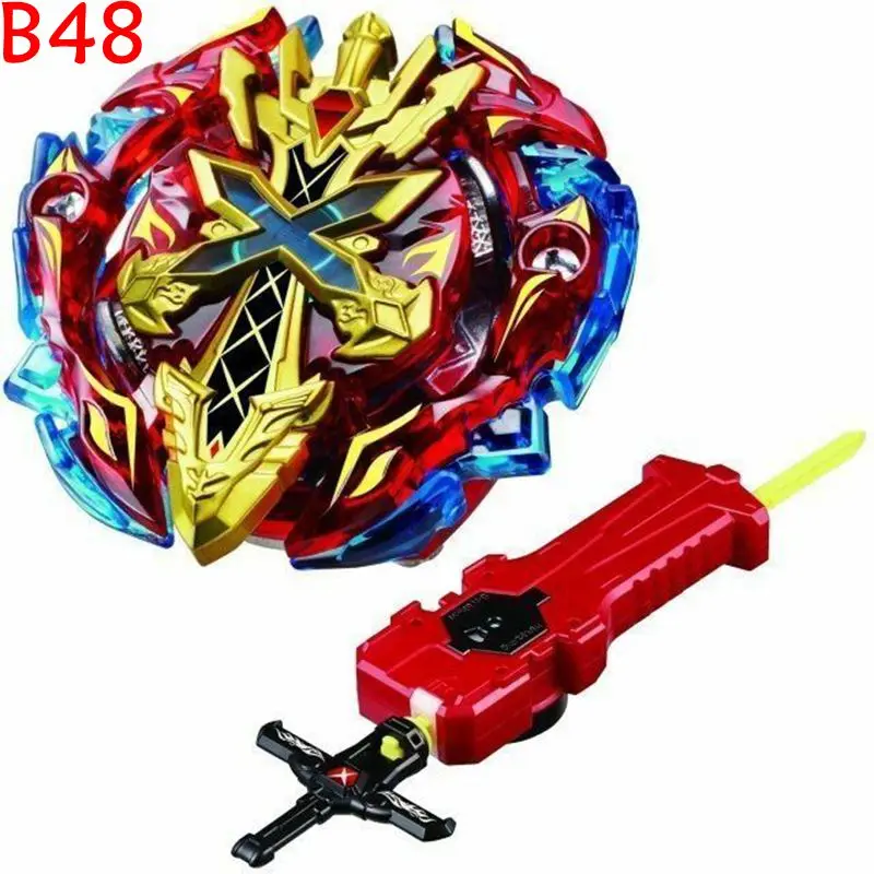 TAKARA TOMY Япония BEYBLADE BURST B-48 Xeno Excalibur.M.I Xcalibur + пусковая установка для меча | Игрушки и