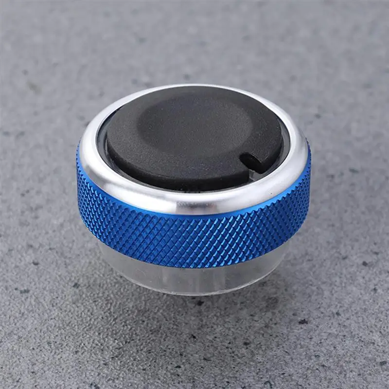 3 PCS AC Knob Buttons Modern Durable Knobs Cap Button Cover For Ford Focus 2 Blue Decoration | Автомобили и мотоциклы