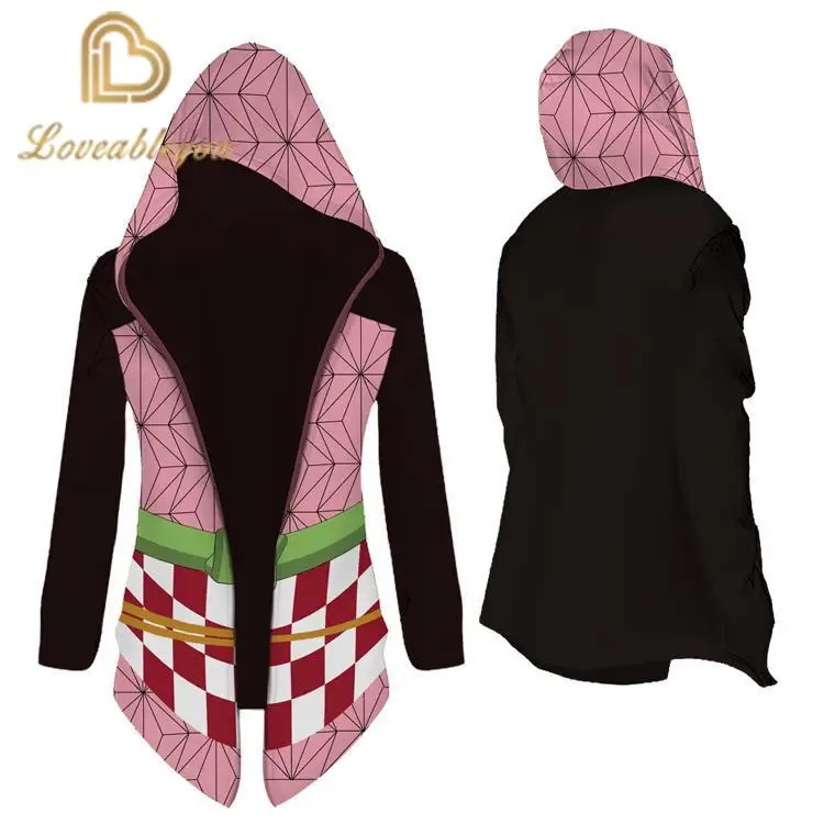 Японское аниме костюм для косплея персонажа из мультфильма рассекающий демонов