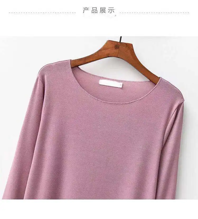 Пижама женская осенняя новая Спящая юбка с длинным рукавом из чистого хлопка