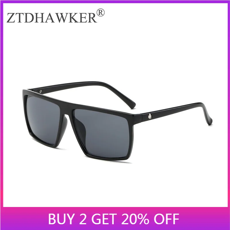 Цветные пленочные солнцезащитные очки трендовые мужские и женские квадратные