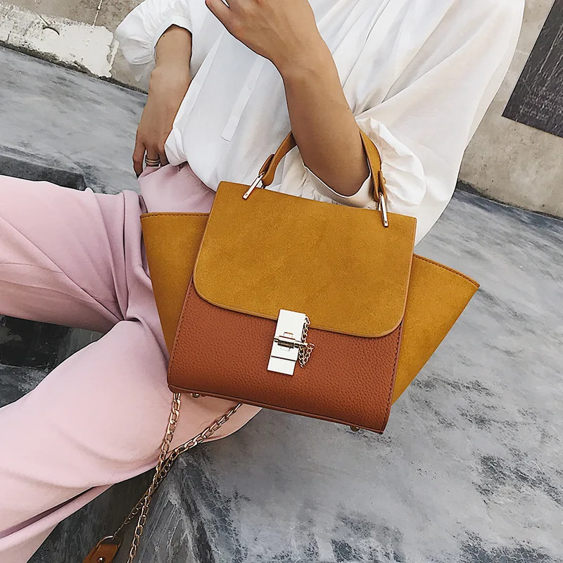 Европейский стиль модная женская сумка 2018 новая качественная матовая