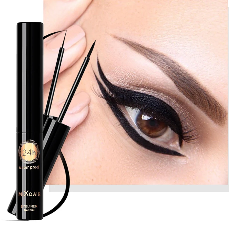 Профессиональная водостойкая жидкая подводка для глаз кошачий стиль