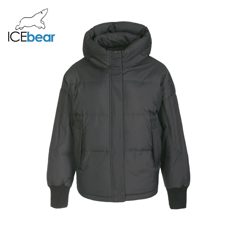 ICEbear Новинка года зимнее женское пуховое пальто высококачественное теплое Женское пальто Брендовая женская одежда D4YY83014Y