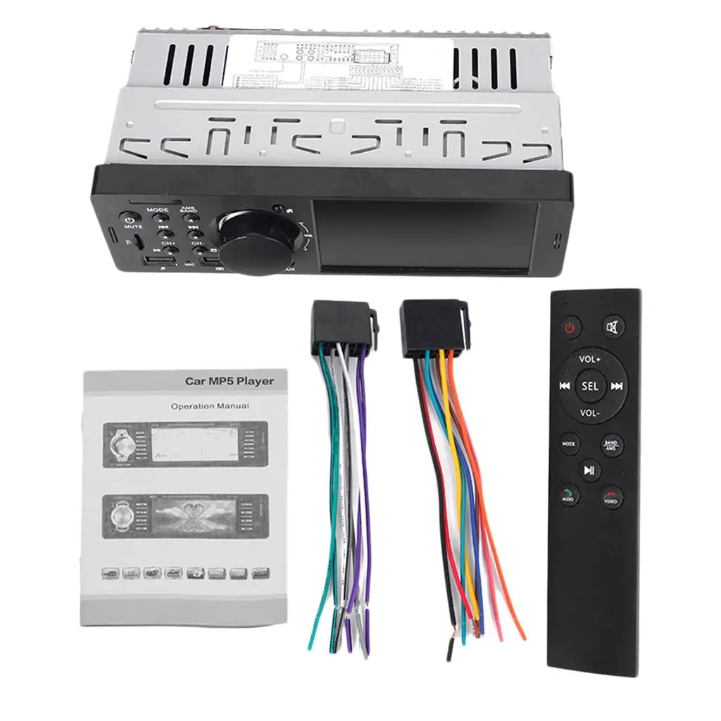 

4 '' Car 1 Din MP5 Player Bluetooth Stereo Radio FM with USB Charging 7805