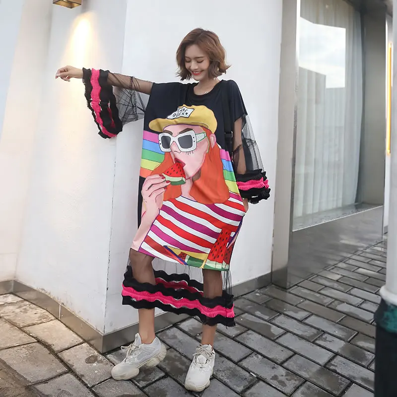 Женское платье с вырезами XITAO модель 2019 года повседневная осенняя одежда