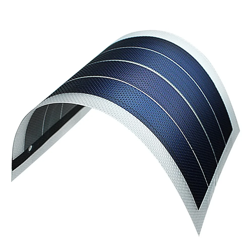 Thin Film Solar Panel Cargador Solar Charger Flexible Placa 