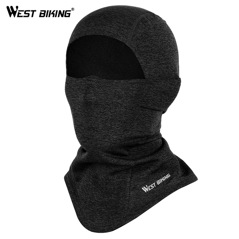 Зимняя велосипедная шапка WEST BIKING теплая ветрозащитная Пылезащитная шарф