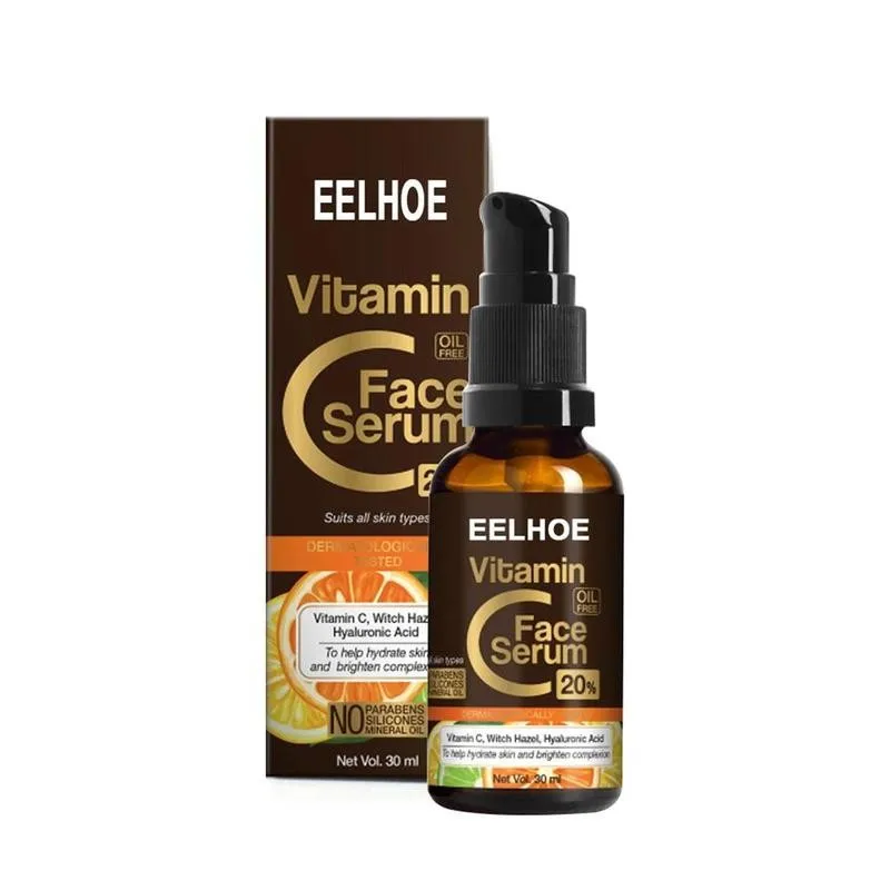 

1pc Skin Cleansing Essence 30ml Vitamin C Liquid Serum Anti-wrinkle VC Moisturizing Whitening Facial Essence Oil Essence I5R3