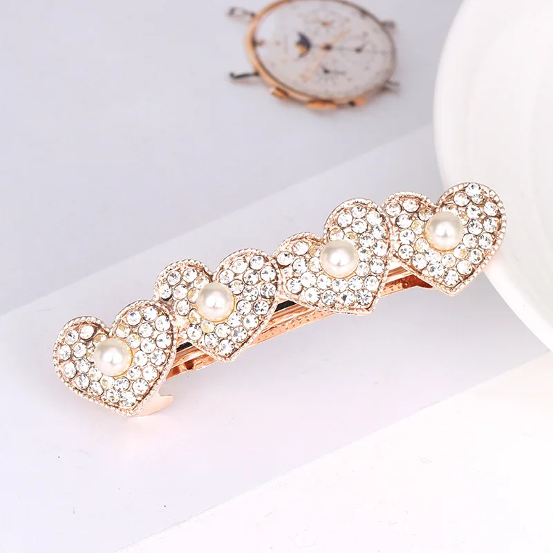 Модная женская жемчужная Весенняя шпилька для волос головной убор корейский