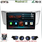 Android 11 для Lexus RX300 RX330 RX350 RX400H 2004 2005-2009 IPS экран Автомобильный Радио плеер CARPLAY навигация GPS видеоплеер
