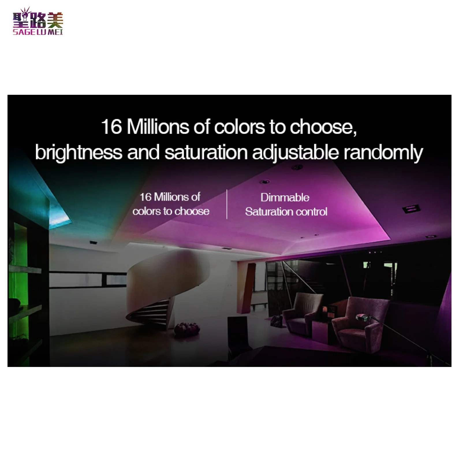 Светодиодная лента FUT039 2 4 ГГц RGB + CCT управление смартфоном приложение/2 RF/DMX512