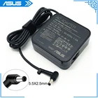 Оригинальный адаптер для Asus  B 19V 4.74A 90W 5,5x2,5mm AC адаптер Зарядное устройство для Asus A52F K52F N53S N56 P45VA Q301R500N S400CA