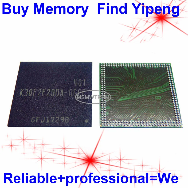 Флэш-чип K3QF2F2, 216FBGA LPDDR3, 1866 Мбит/с, 2 Гб