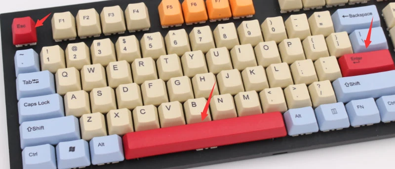 IDOBAO Pbt Oem Keycaps лазерная резьба Передняя печать пробел Механическая игровая клавиатура Пользовательская Настройка Teclado Gamer