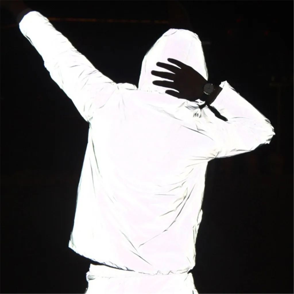 2019 Новое поступление 3 М Полный светоотражающие жилеты Для мужчин/wo мужчин Harajuku