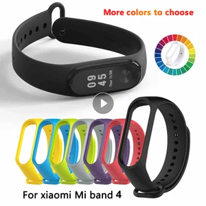 applicable millet bracelet 4 wristband bracelet sports wristband smart wearable devices replacement strap breathable for miband4 free global shipping