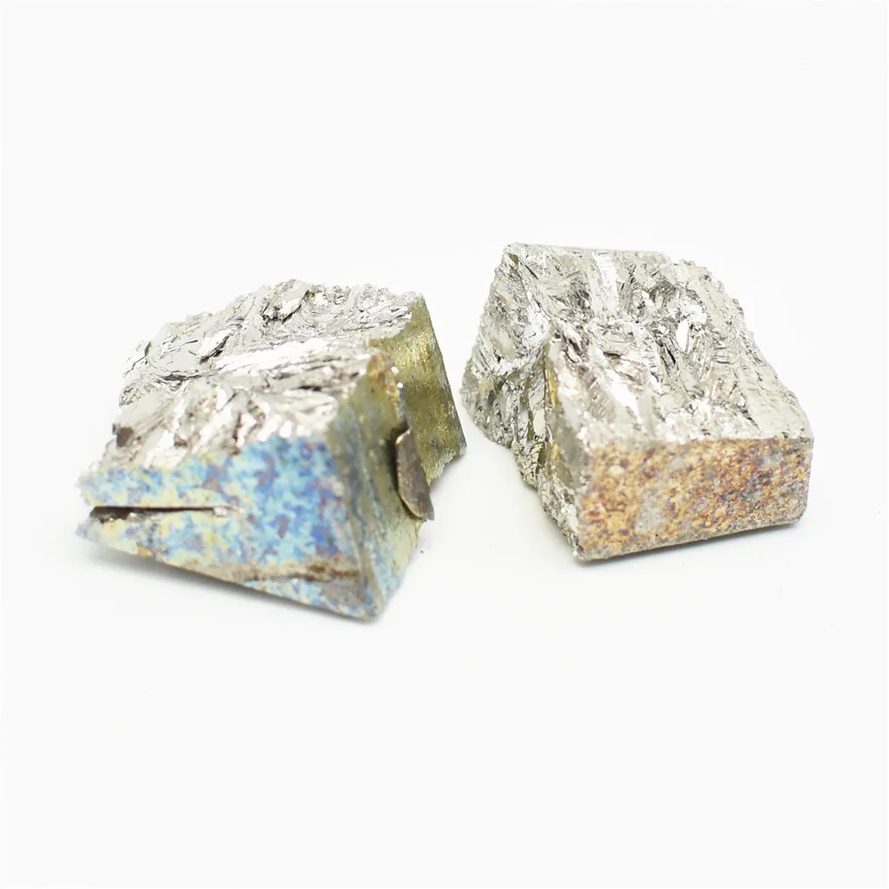 Металлический слиток висмута для коллекции элементов 99.999% чистый Би DIY хобби