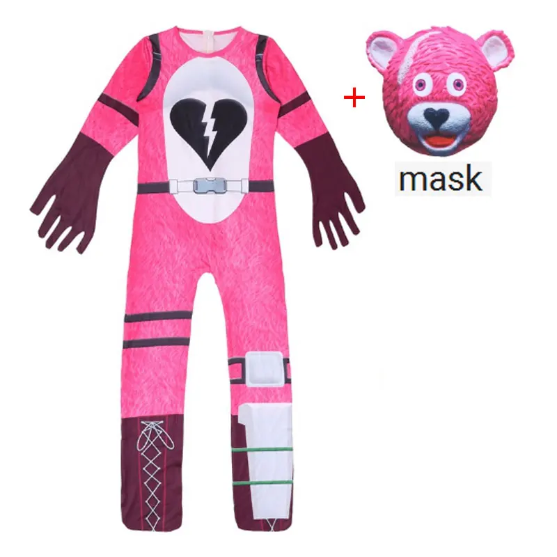 Новый карнавальный костюм Fantasia для девочки розовый медведь сексуальный