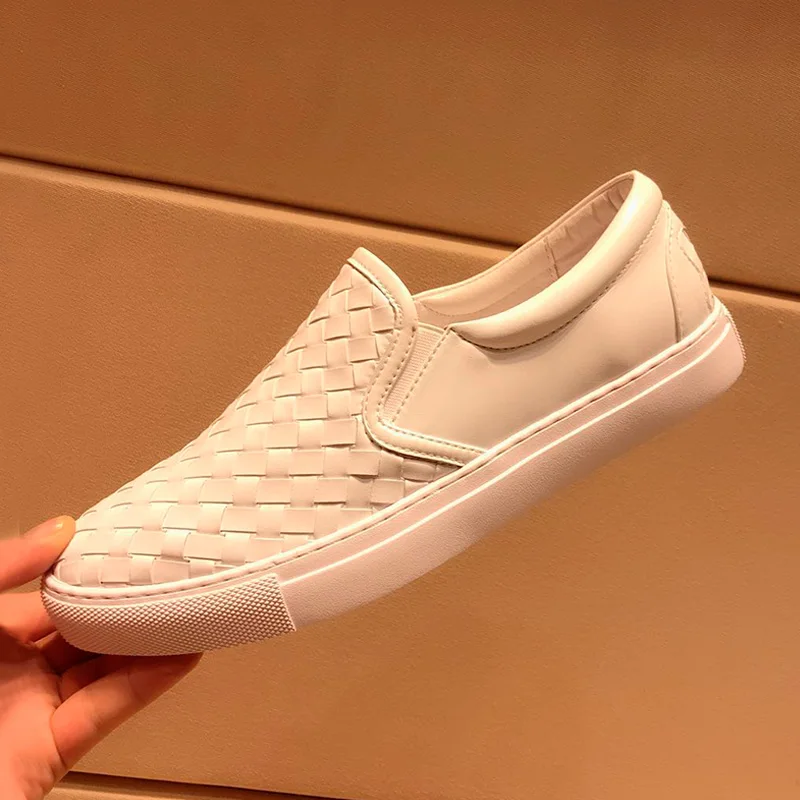 Лоферы мужские из натуральной кожи деловая модная повседневная Брендовая обувь