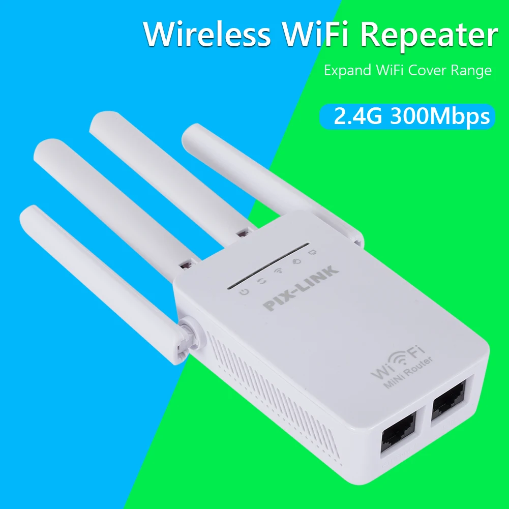 

Беспроводной Wi-Fi ретранслятор маршрутизатор WR09Q 300 Мбит/с сетевой сигнал Wi-Fi LAN усилитель IIEEE802.11 b/g/n с 4 антеннами Wi-Fi усилитель