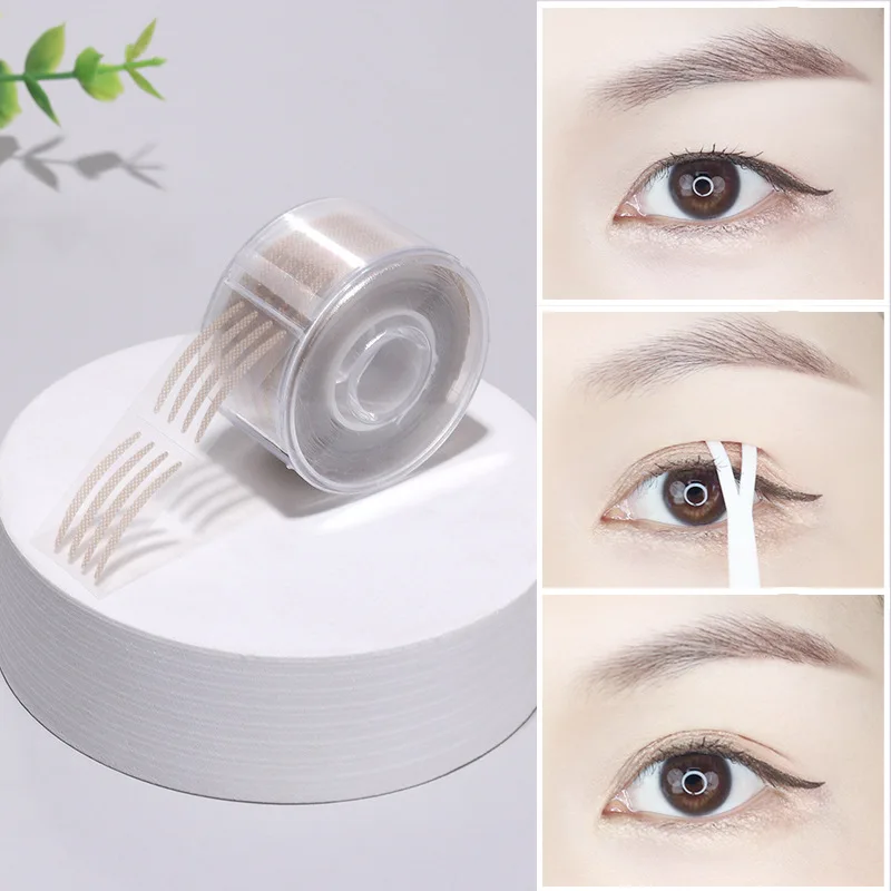 

600pcs Double Eyelid Tape Adhesive Stickers Makeup Beauty Ads Makeup Tools Eyelid Tools Eye Lift Strips Necessary for Inner Eyes